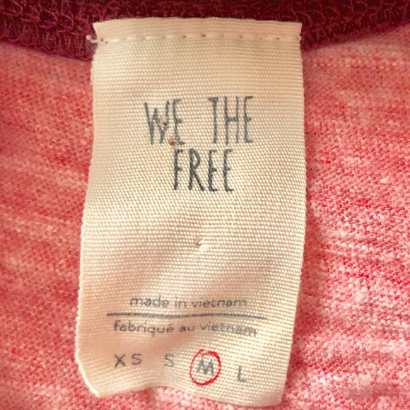 Free people Piper Twofer Long Sleeve Sz Medium - Picture 6 of 7